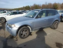 BMW salvage cars for sale: 2006 BMW X3 3.0I