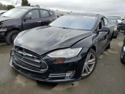 Salvage cars for sale from Copart Martinez, CA: 2012 Tesla Model S