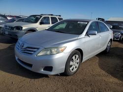 Toyota Camry Base Vehiculos salvage en venta: 2011 Toyota Camry Base