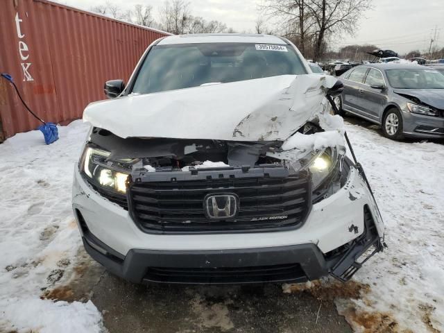 2022 Honda Ridgeline Black Edition