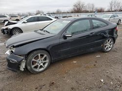 Mercedes-Benz salvage cars for sale: 2005 Mercedes-Benz C 230K Sport Coupe