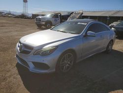 Salvage cars for sale at Phoenix, AZ auction: 2014 Mercedes-Benz E 550