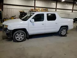 2007 Honda Ridgeline RTS en venta en Byron, GA