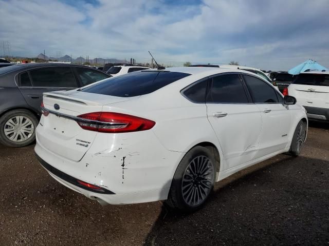 2018 Ford Fusion TITANIUM/PLATINUM HEV