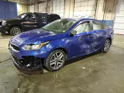 Salvage cars for sale at Woodhaven, MI auction: 2021 KIA Forte EX