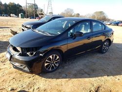 Salvage cars for sale from Copart China Grove, NC: 2014 Honda Civic EX