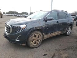 Salvage cars for sale at Assonet, MA auction: 2021 GMC Terrain SLE