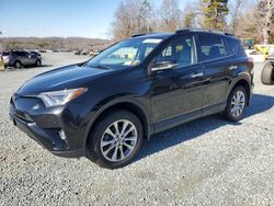 Salvage cars for sale from Copart Concord, NC: 2018 Toyota Rav4 Limited