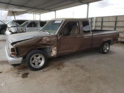 Salvage cars for sale from Copart Anthony, TX: 1992 Ford Ranger Super Cab