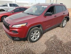 Salvage cars for sale from Copart Phoenix, AZ: 2015 Jeep Cherokee Sport