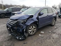 Salvage cars for sale from Copart York Haven, PA: 2014 Honda CR-V EXL