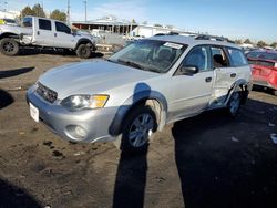 Subaru Legacy Outback 2.5i salvage cars for sale: 2005 Subaru Legacy Outback 2.5I