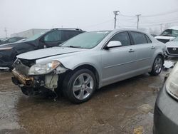 Salvage cars for sale at Chicago Heights, IL auction: 2012 Chevrolet Malibu 2LT
