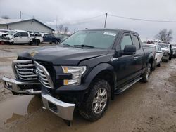 Salvage trucks for sale at Dyer, IN auction: 2017 Ford F150 Super Cab