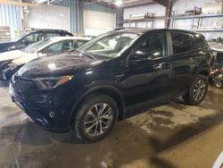 Salvage cars for sale at Eldridge, IA auction: 2017 Toyota Rav4 HV LE