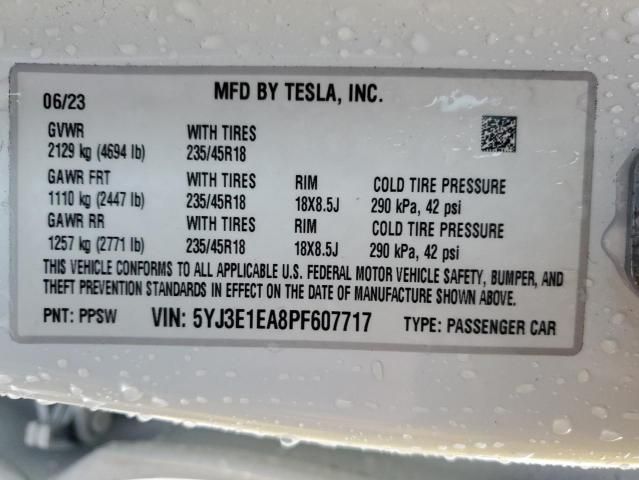 2023 Tesla Model 3