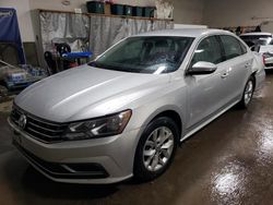 Volkswagen salvage cars for sale: 2016 Volkswagen Passat S