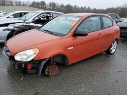 Salvage cars for sale at Exeter, RI auction: 2007 Hyundai Accent SE