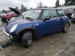 Salvage cars for sale at Graham, WA auction: 2003 Mini Cooper S
