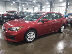 Subaru salvage cars for sale: 2017 Subaru Impreza Premium