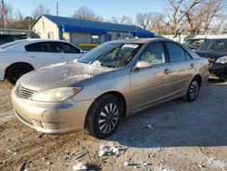 Salvage cars for sale from Copart Wichita, KS: 2005 Toyota Camry LE