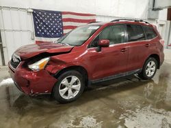 Salvage cars for sale at Avon, MN auction: 2014 Subaru Forester 2.5I Limited