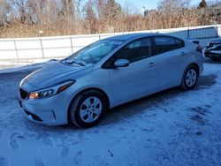 Salvage cars for sale from Copart Albany, NY: 2017 KIA Forte LX