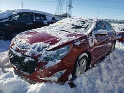 Salvage cars for sale from Copart Elgin, IL: 2015 Hyundai Sonata Hybrid