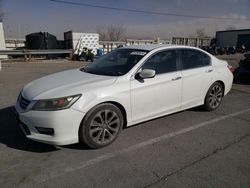 Honda Accord Sport salvage cars for sale: 2015 Honda Accord Sport