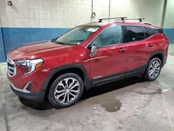 Salvage cars for sale at Woodhaven, MI auction: 2019 GMC Terrain SLT