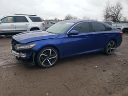 Honda salvage cars for sale: 2018 Honda Accord Sport