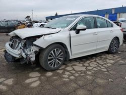 Subaru Legacy salvage cars for sale: 2018 Subaru Legacy 2.5I Premium
