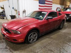Salvage cars for sale at Anchorage, AK auction: 2010 Ford Mustang