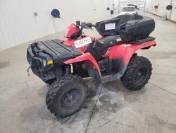 Salvage motorcycles for sale at Nisku, AB auction: 2005 Polaris Sportsman 500