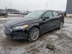 Salvage cars for sale from Copart Woodhaven, MI: 2017 Ford Fusion SE