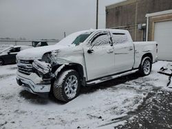 Salvage cars for sale from Copart Fredericksburg, VA: 2022 Chevrolet Silverado K1500 LTZ