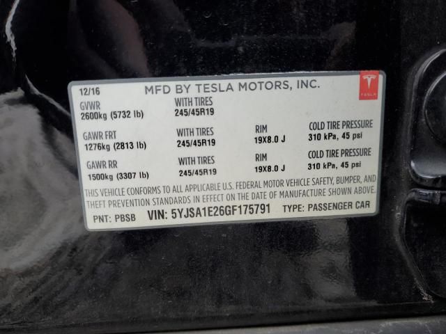 2016 Tesla Model S