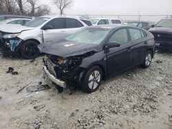 Salvage cars for sale from Copart Cicero, IN: 2018 Hyundai Ioniq Blue