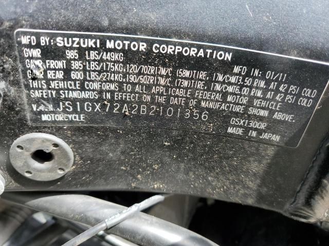 2011 Suzuki GSX1300 R