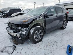 Vehiculos salvage en venta de Copart Chicago Heights, IL: 2018 Honda CR-V EX