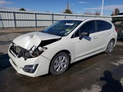 Subaru Impreza salvage cars for sale: 2015 Subaru Impreza