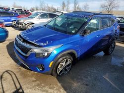 Salvage cars for sale at Bridgeton, MO auction: 2021 KIA Seltos EX