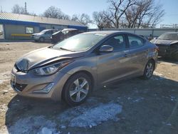 Salvage cars for sale at Wichita, KS auction: 2016 Hyundai Elantra SE