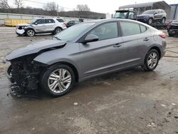 Salvage cars for sale at auction: 2019 Hyundai Elantra SEL