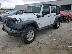 Salvage cars for sale at Jacksonville, FL auction: 2017 Jeep Wrangler Unlimited Sport
