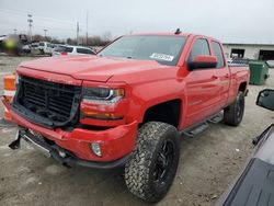 Salvage cars for sale from Copart Indianapolis, IN: 2017 Chevrolet Silverado K1500 LT