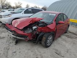 Salvage cars for sale at Wichita, KS auction: 2022 Toyota Prius LE