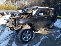 Salvage cars for sale at Waldorf, MD auction: 2020 Chevrolet Tahoe K1500 Premier