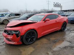 Chevrolet Camaro salvage cars for sale: 2018 Chevrolet Camaro LT