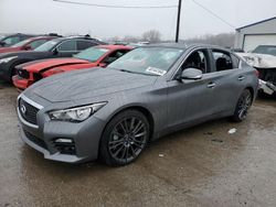 Salvage cars for sale at Chicago Heights, IL auction: 2016 Infiniti Q50 RED Sport 400